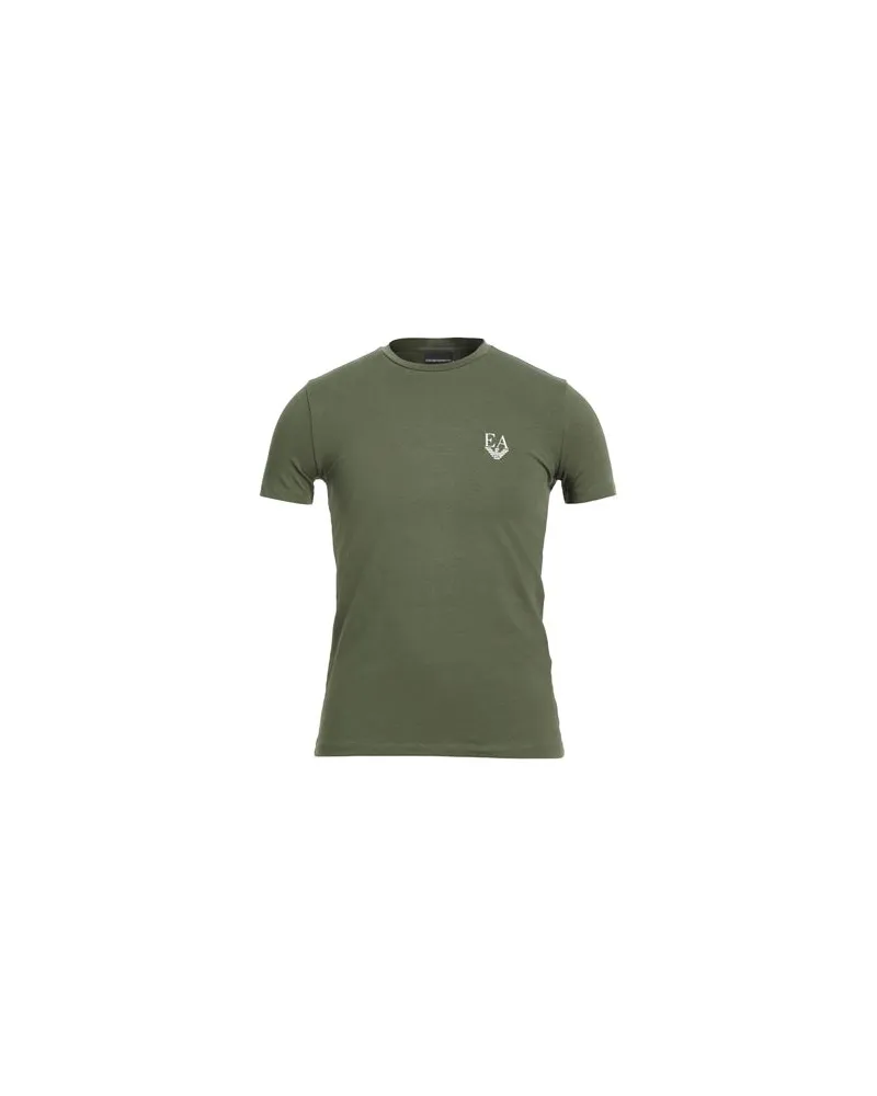 Emporio Armani TOPS - T-shirtsauf YOOX.COM Militärgrün
