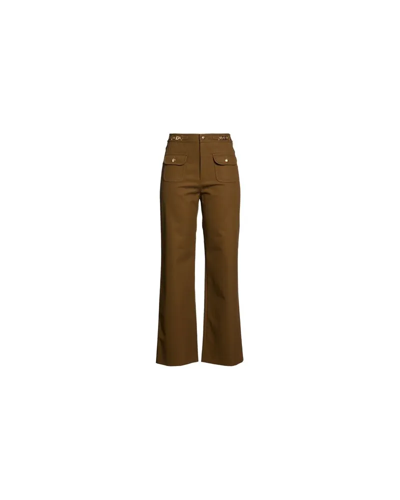 Celine HOSEN & RÖCKE - Hosenauf YOOX.COM Khaki