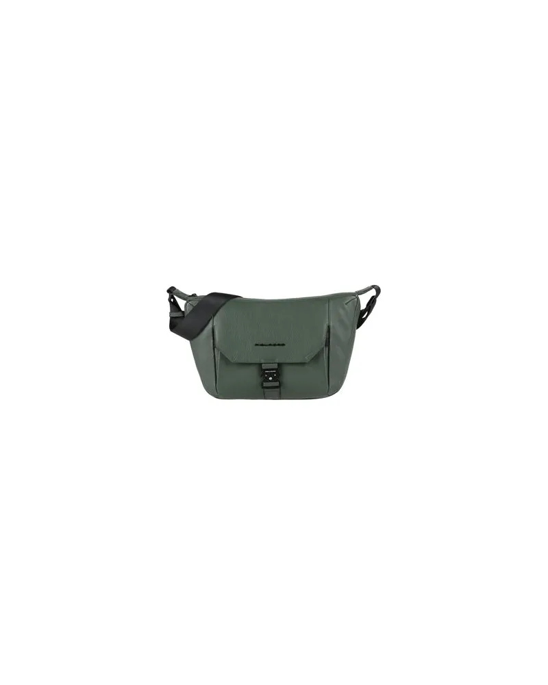 Piquadro TASCHEN - Umhängetascheauf YOOX.COM Dunkelgrün