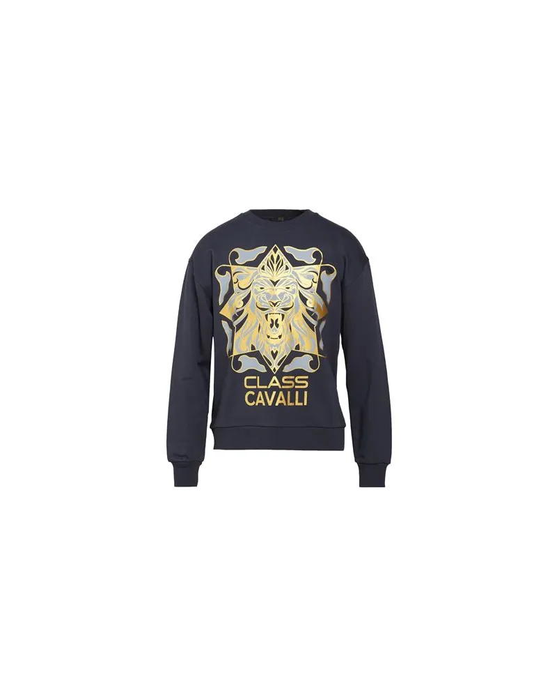 Roberto Cavalli TOPS - Sweatshirtsauf YOOX.COM Marineblau