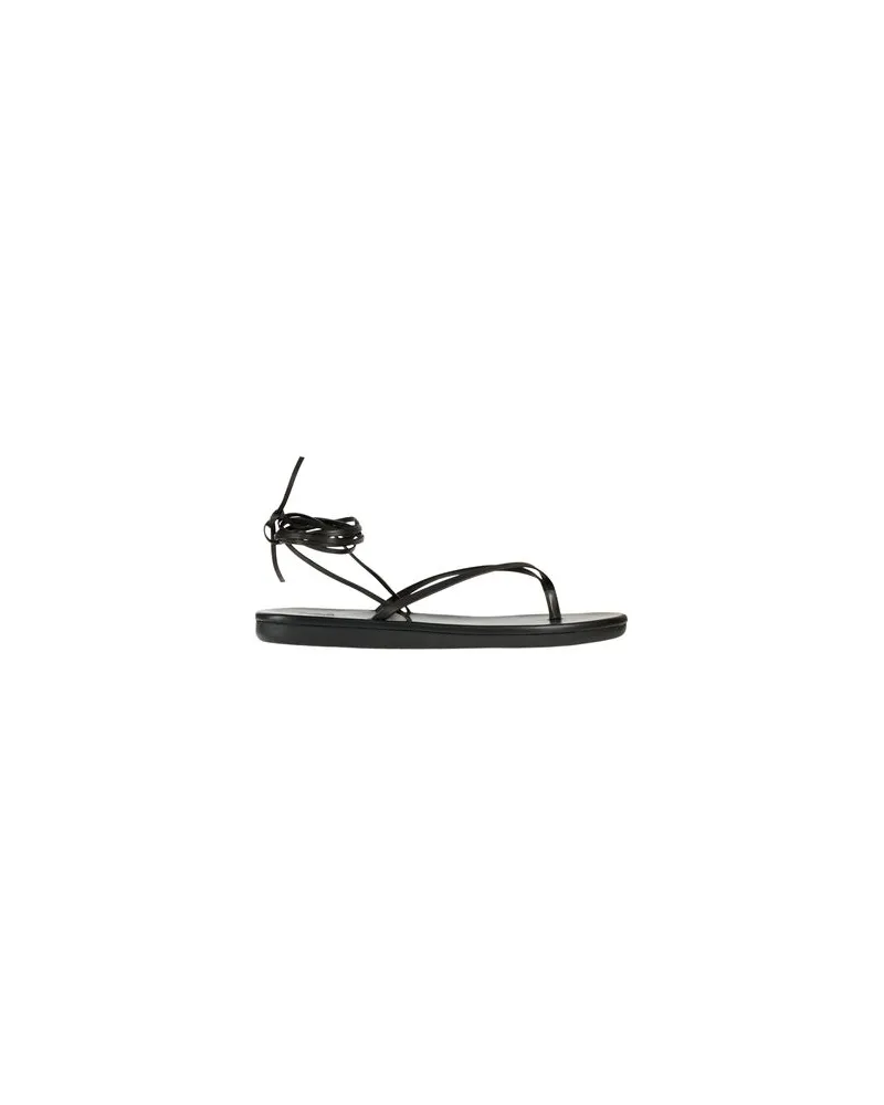 Ancient Greek Sandals SCHUHE - Zehentrennerauf YOOX.COM Schwarz