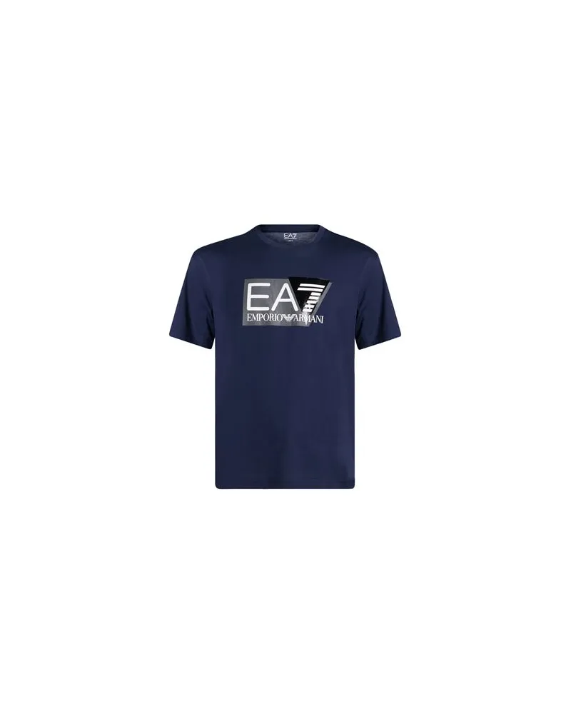 EA7 TOPS - T-shirtsauf YOOX.COM Marineblau