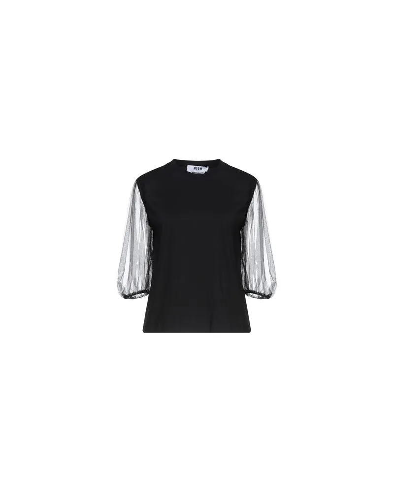 MSGM TOPS - T-shirtsauf YOOX.COM Schwarz