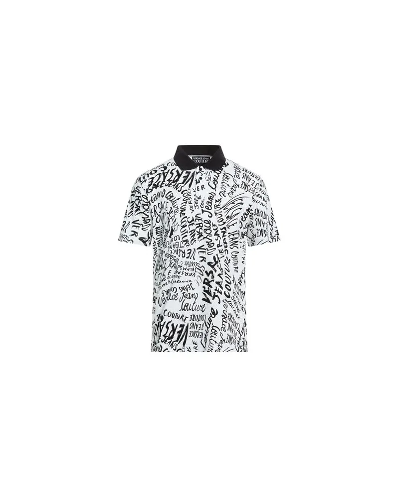 Versace Jeans TOPS - Poloshirtsauf YOOX.COM Weiß