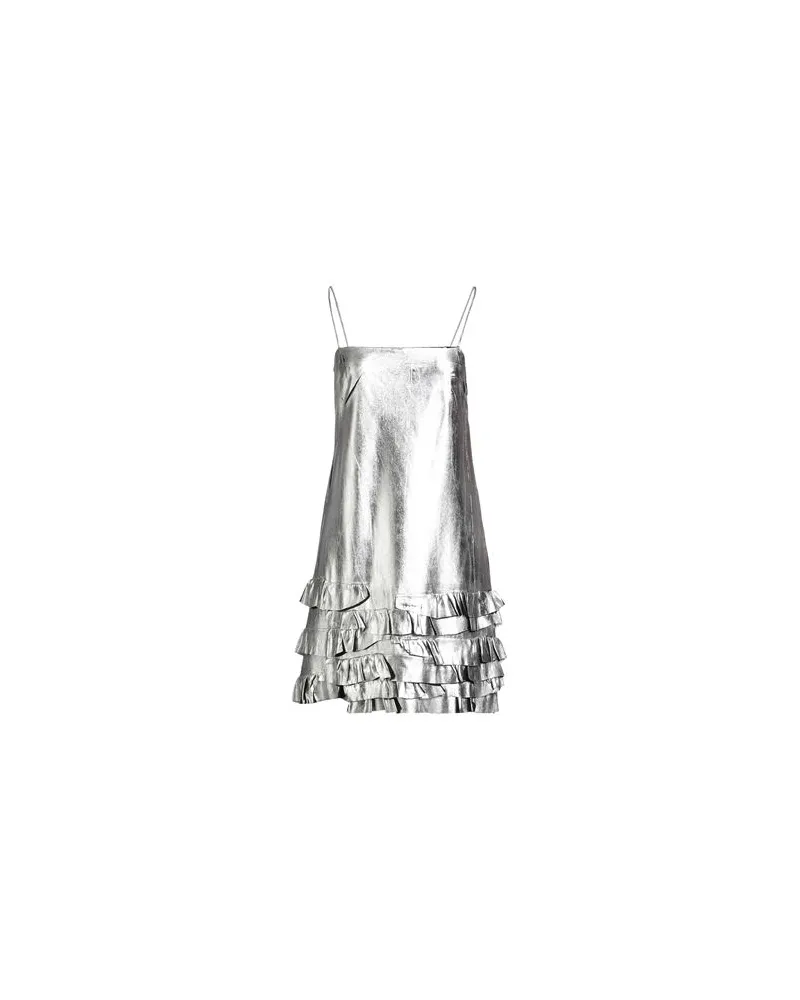MSGM KLEIDER - Mini-Kleiderauf YOOX.COM Silber