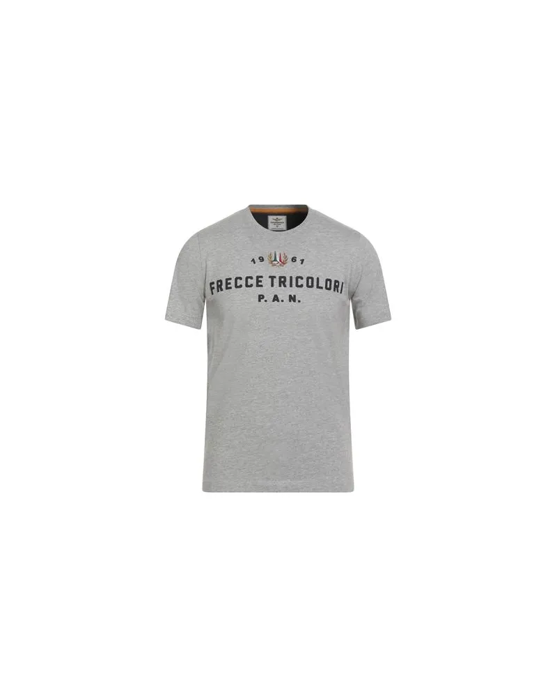 Aeronautica Militare TOPS - T-shirtsauf YOOX.COM Hellgrau