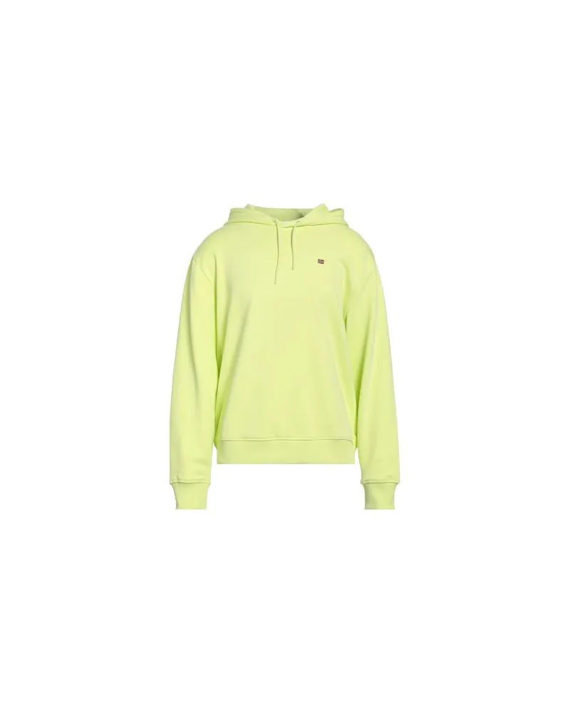 Napapijri TOPS - Sweatshirtsauf YOOX.COM Limettengrün