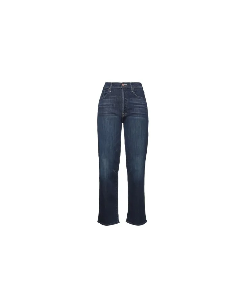 Mother HOSEN & RÖCKE - Jeanshosenauf YOOX.COM Blau