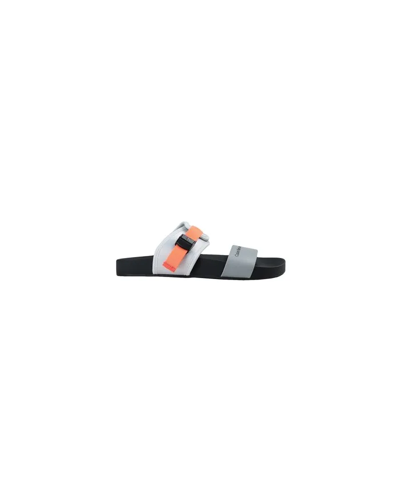 Calvin Klein SCHUHE - Sandalenauf YOOX.COM Grau