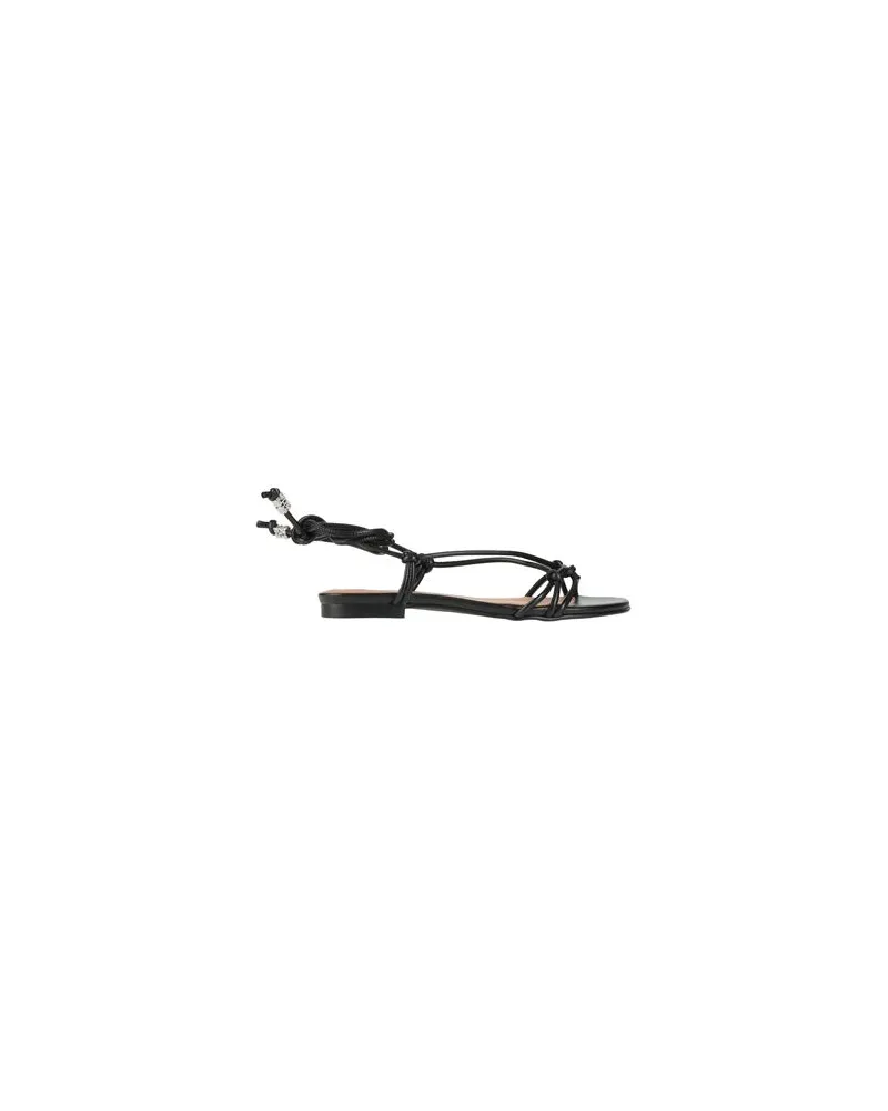 Ganni SCHUHE - Sandalenauf YOOX.COM Schwarz