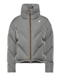 K-Way Pufferjacke & Daunenjacke Grau