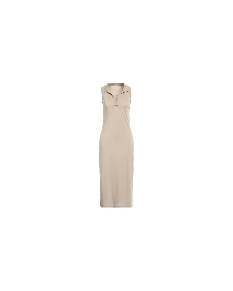 Majestic KLEIDER - Midi-Kleiderauf YOOX.COM Hellbraun