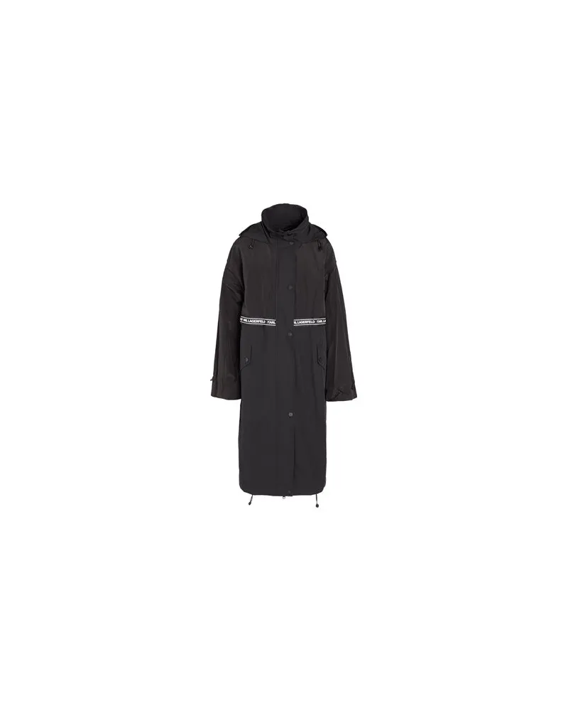 Karl Lagerfeld JACKEN & MÄNTEL - Jacken, Mäntel & Trenchcoatsauf YOOX.COM Schwarz