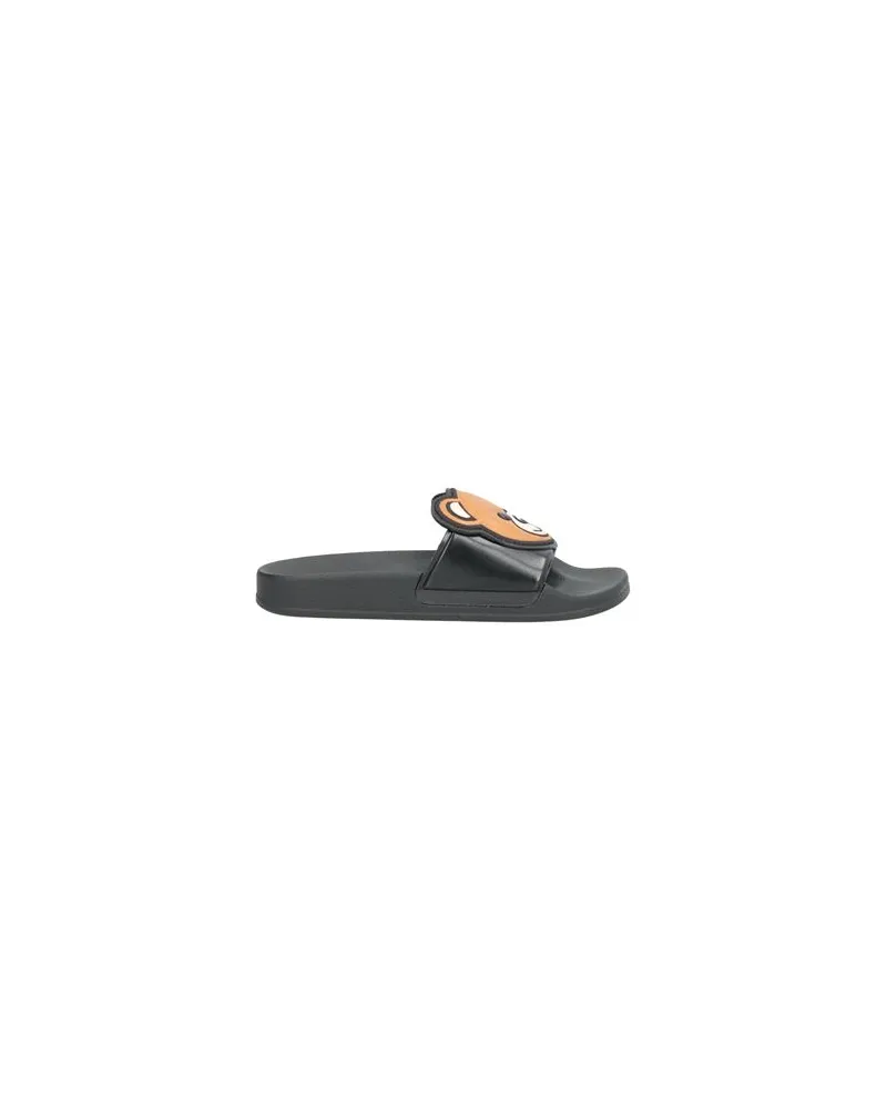 Moschino SCHUHE - Sandalenauf YOOX.COM Schwarz