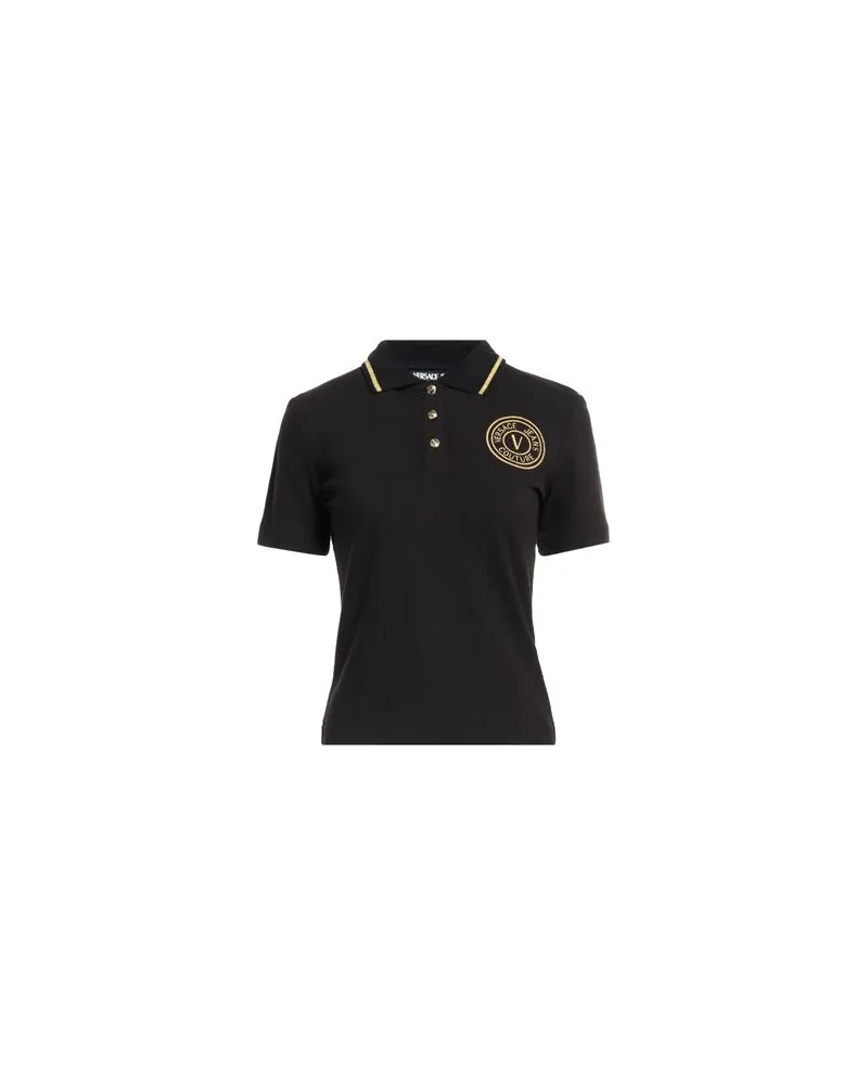 Versace Jeans TOPS - Poloshirtsauf YOOX.COM Schwarz