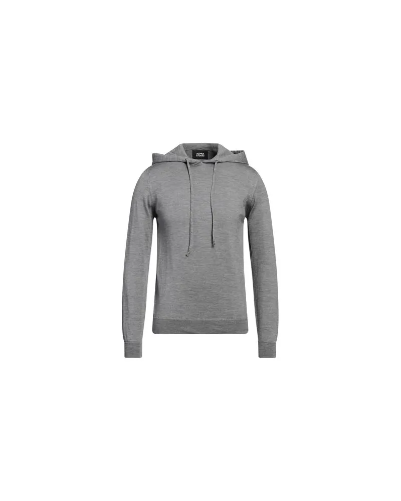 Alpha Studio STRICKWAREN - Pulloverauf YOOX.COM Grau