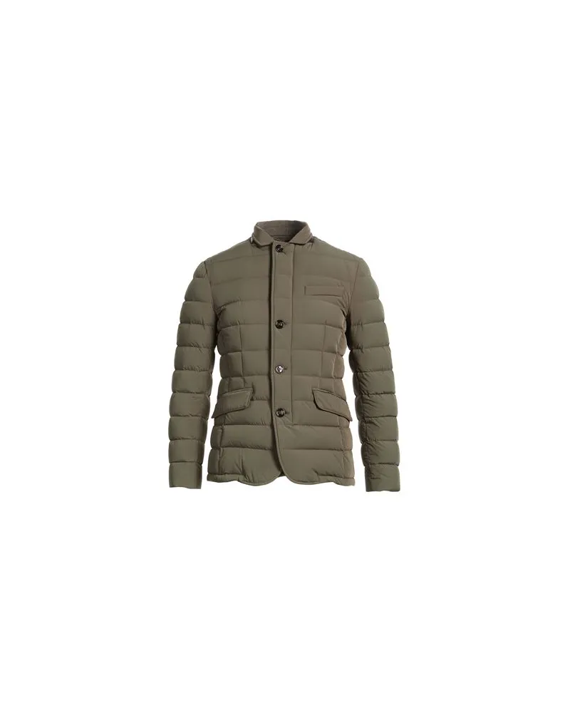 MOORER JACKEN & MÄNTEL - Pufferjacken & Daunenjackenauf YOOX.COM Militärgrün
