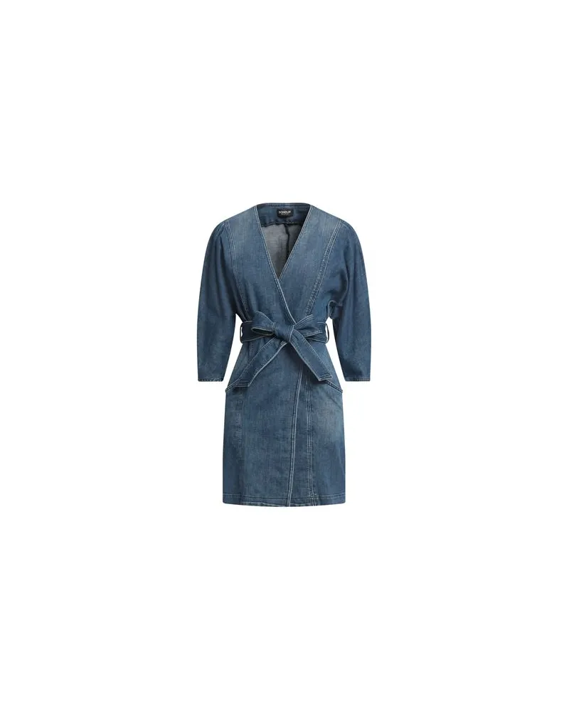 Dondup KLEIDER - Mini-Kleiderauf YOOX.COM Blau