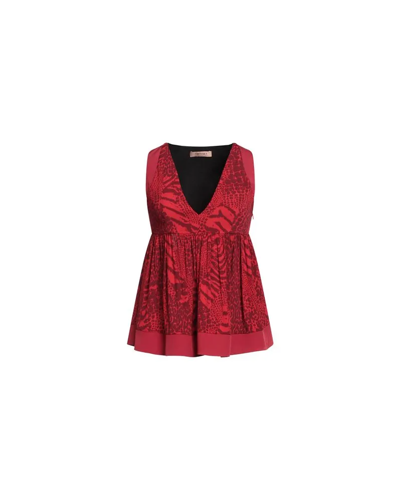 Twin-Set TOPS - Topsauf YOOX.COM Rot