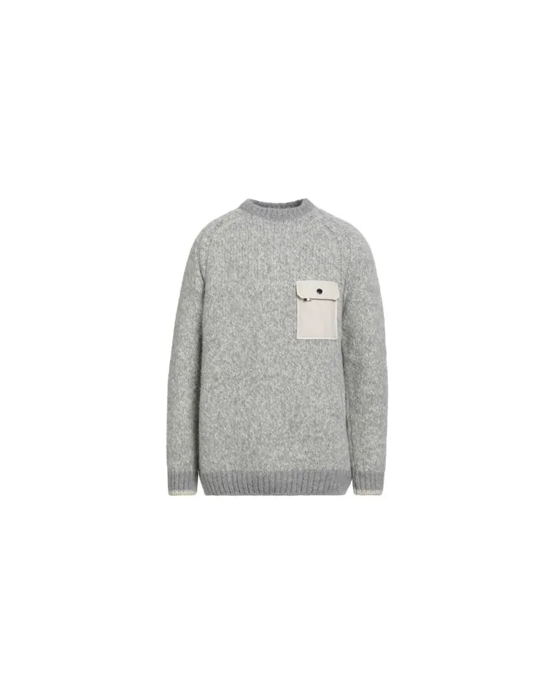 HUGO BOSS STRICKWAREN - Pulloverauf YOOX.COM Hellgrau