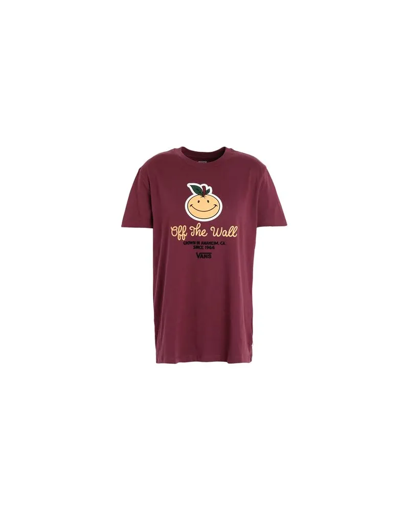 Vans ANAHEIM OG BFF TEE   - TOPS - T-shirtsauf YOOX.COM Bordeaux
