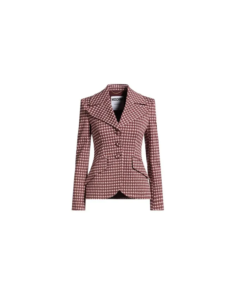 Moschino ANZÜGE und CO-ORDS - Blazersauf YOOX.COM Ziegelrot