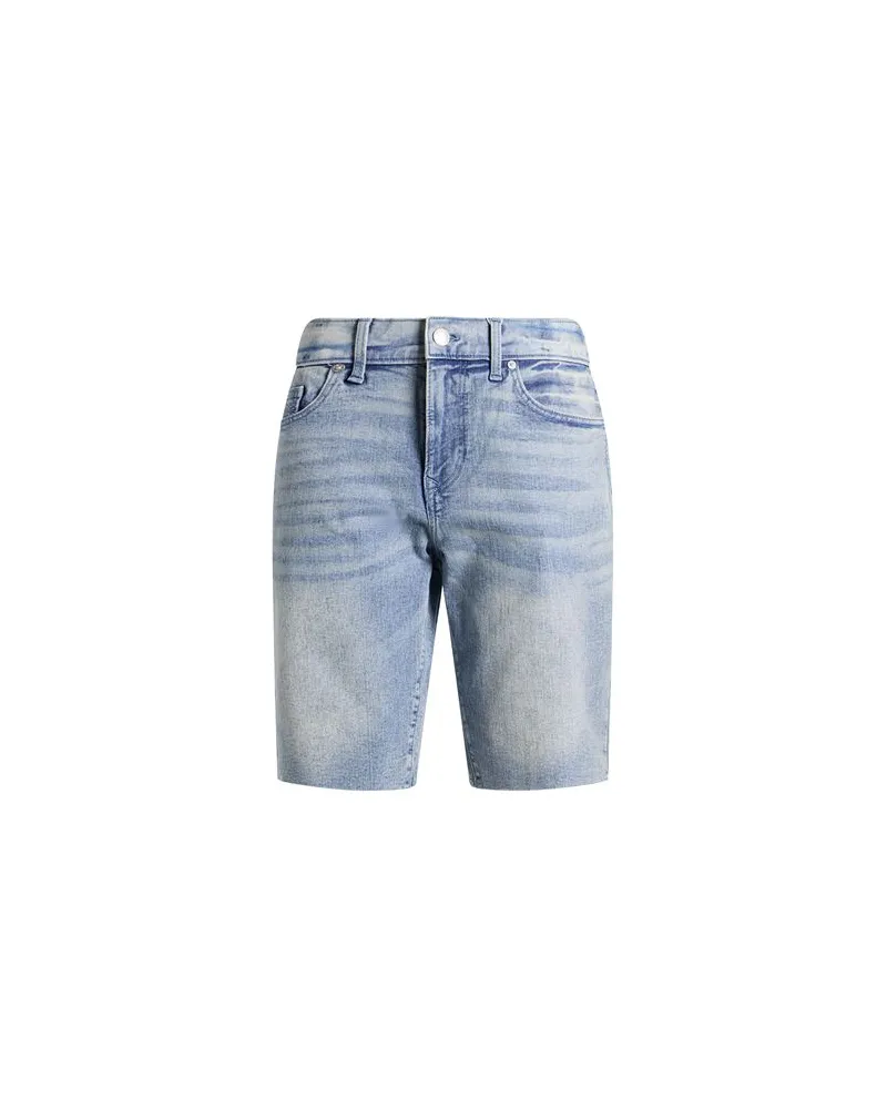True Religion HOSEN & RÖCKE - Jeansshortsauf YOOX.COM Blau