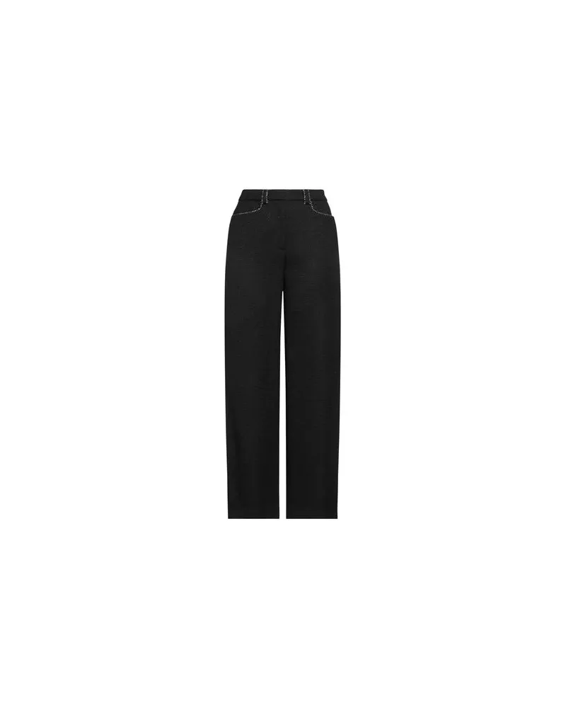 Maje HOSEN & RÖCKE - Hosenauf YOOX.COM Schwarz