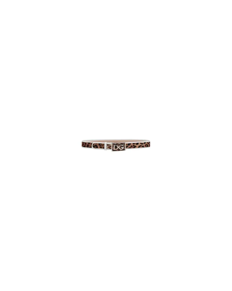 Dolce & Gabbana Kleinlederwaren - Gürtelauf YOOX.COM Braun