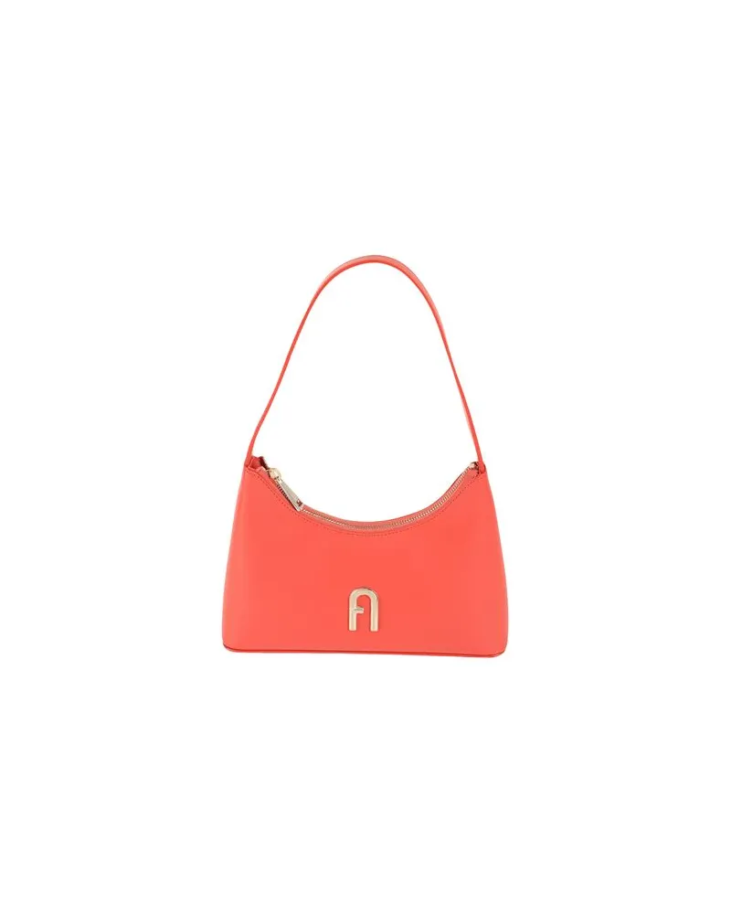 Furla DIAMANTE MINI SHOULDER B  - TASCHEN - Handtaschenauf YOOX.COM Orange