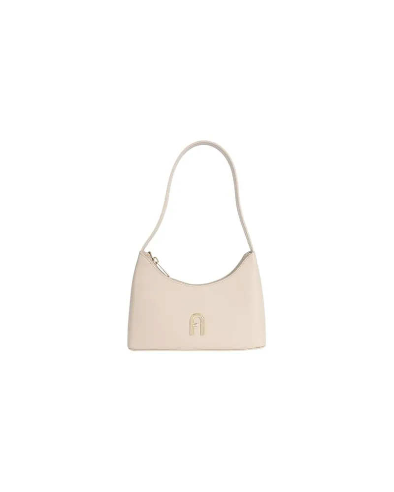 Furla DIAMANTE MINI SHOULDER B  - TASCHEN - Handtaschenauf YOOX.COM Beige