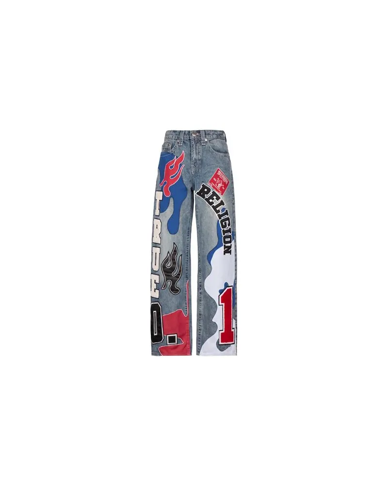 True Religion HOSEN & RÖCKE - Jeanshosenauf YOOX.COM Blau