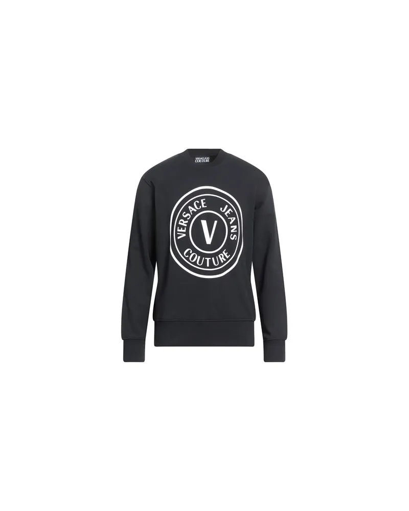 Versace Jeans TOPS - Sweatshirtsauf YOOX.COM Schwarz