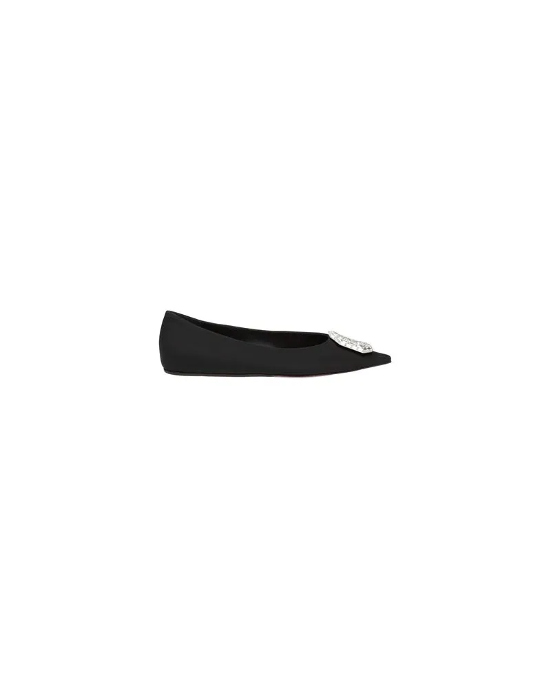 Amina Muaddi SCHUHE - Ballerinasauf YOOX.COM Schwarz