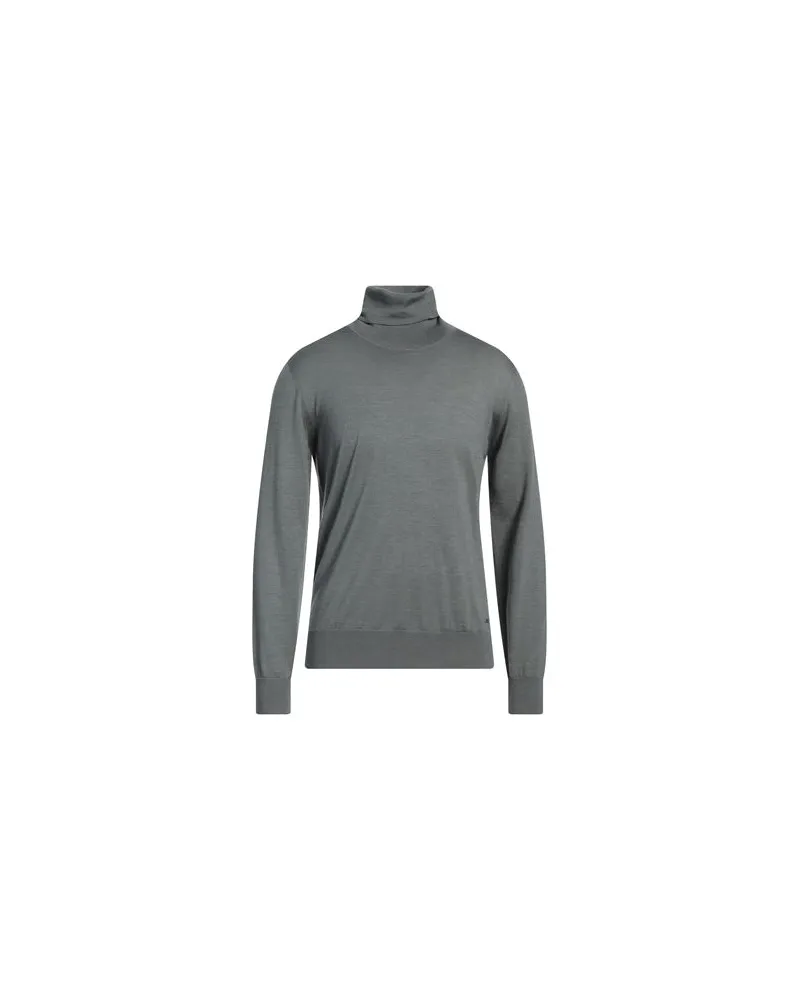 Brioni STRICKWAREN - Rollkragenpulloverauf YOOX.COM Dunkelgrün