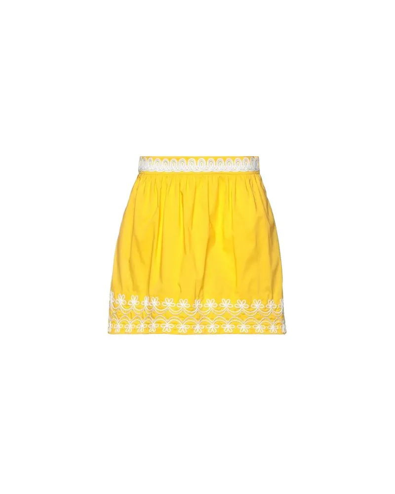 Moschino HOSEN & RÖCKE - Miniröckeauf YOOX.COM Gelb