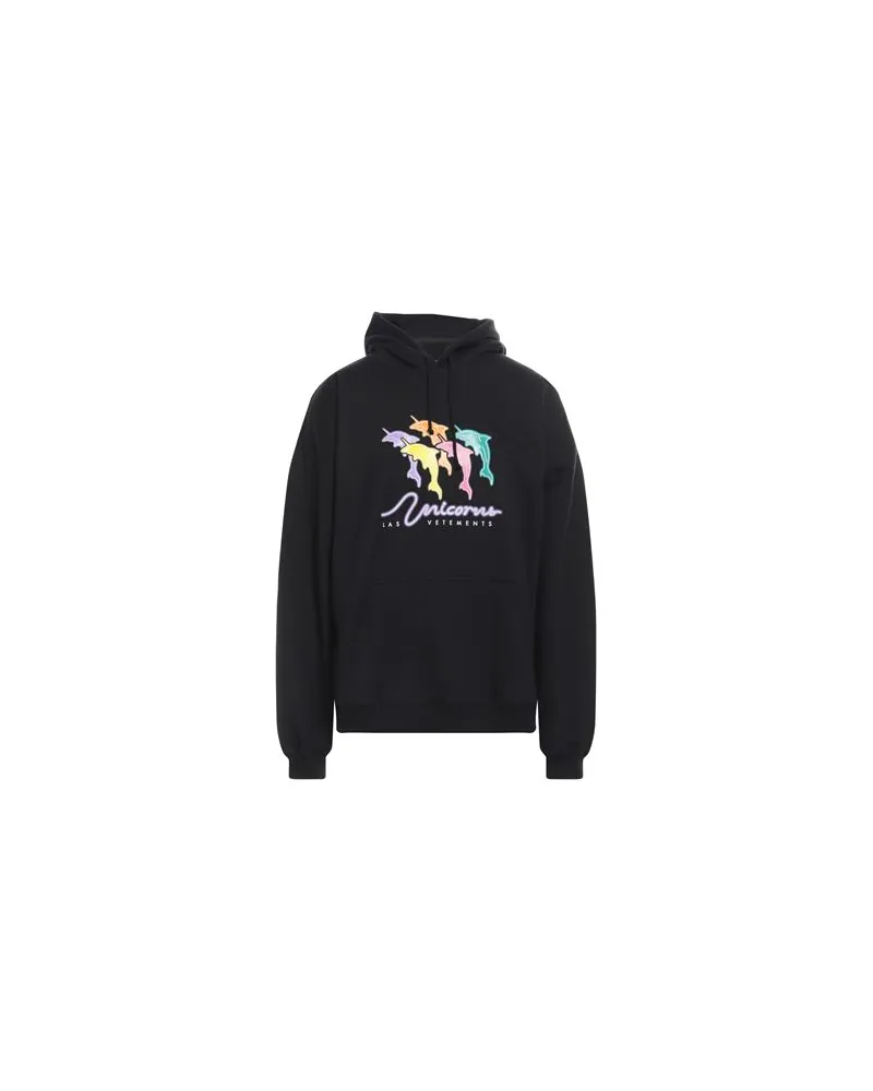 VETEMENTS TOPS - Sweatshirtsauf YOOX.COM Schwarz