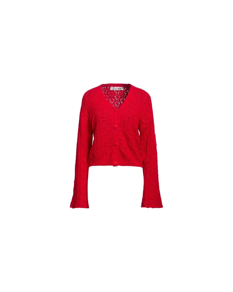 HAVEONE STRICKWAREN - Strickjackenauf YOOX.COM Rot