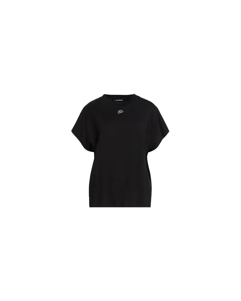 Karl Lagerfeld TOPS - T-shirtsauf YOOX.COM Schwarz