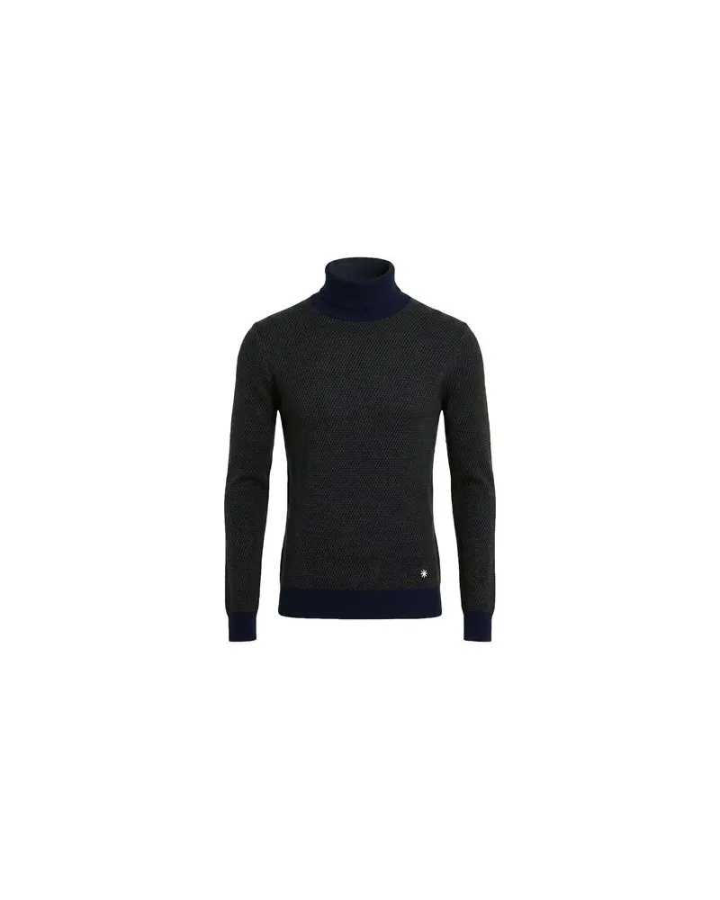 Manuel Ritz STRICKWAREN - Rollkragenpulloverauf YOOX.COM Marineblau