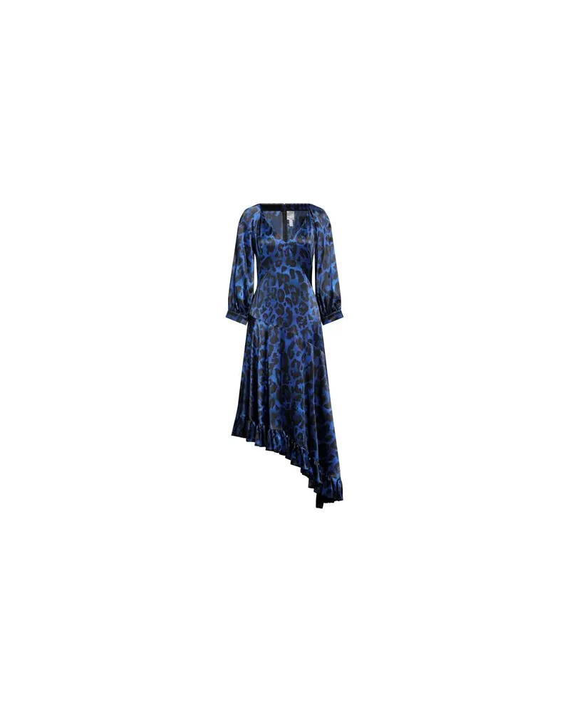 Huishan Zhang KLEIDER - Midi-Kleiderauf YOOX.COM Blau