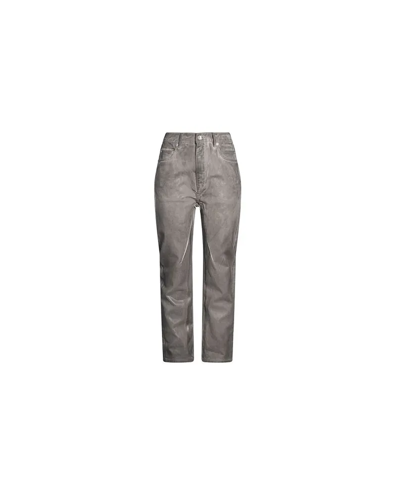 DRKSHDW by Rick Owens HOSEN & RÖCKE - Jeanshosenauf YOOX.COM Braungrau