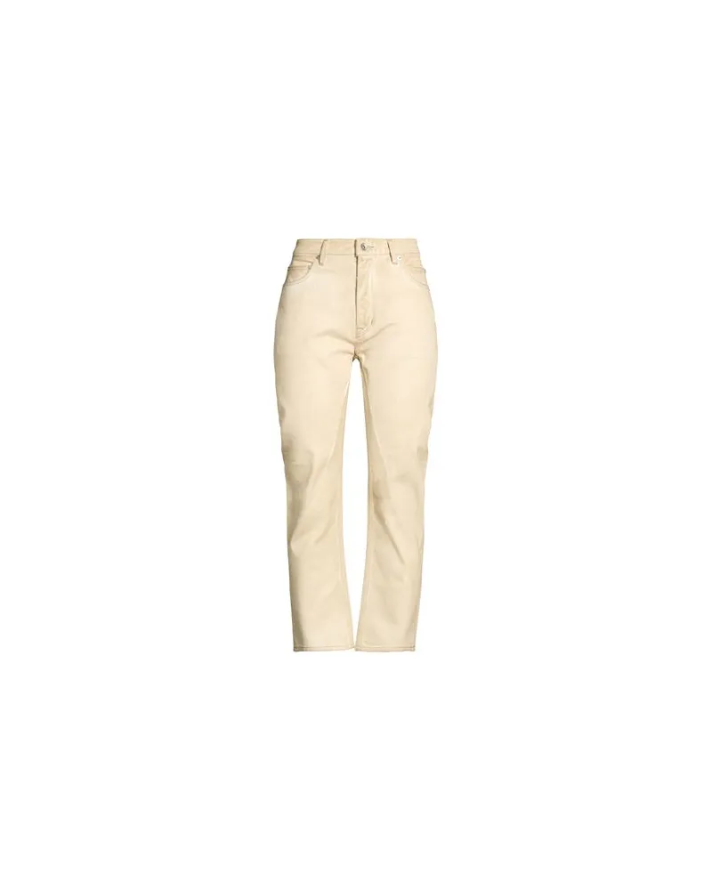 DRKSHDW by Rick Owens HOSEN & RÖCKE - Jeanshosenauf YOOX.COM Cremeweiß