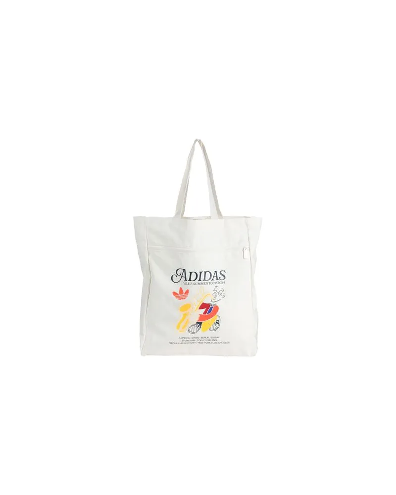 adidas LEISURE TOTE - TASCHEN - Handtaschenauf YOOX.COM Elfenbein
