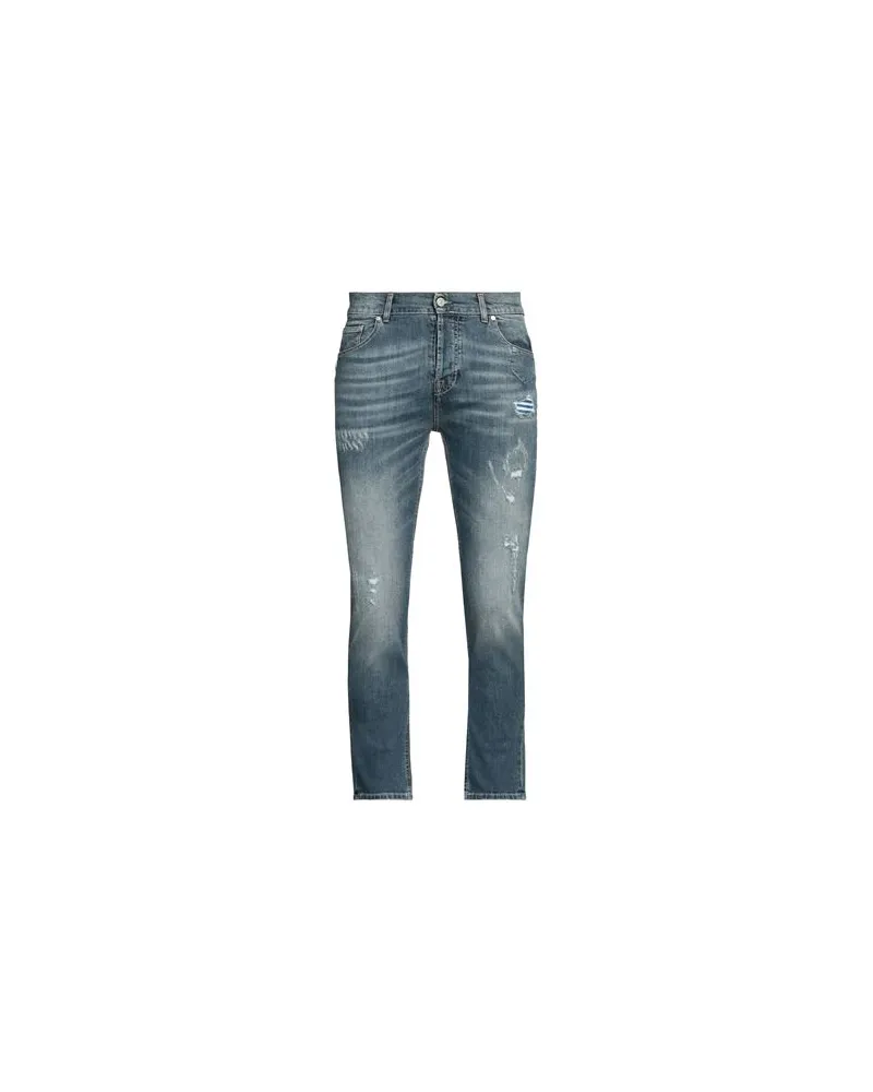 Daniele Alessandrini HOSEN & RÖCKE - Jeanshosenauf YOOX.COM Blau