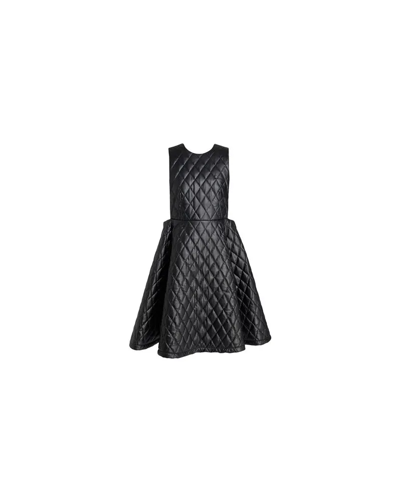 Noir Kei Ninomiya KLEIDER - Midi-Kleiderauf YOOX.COM Schwarz