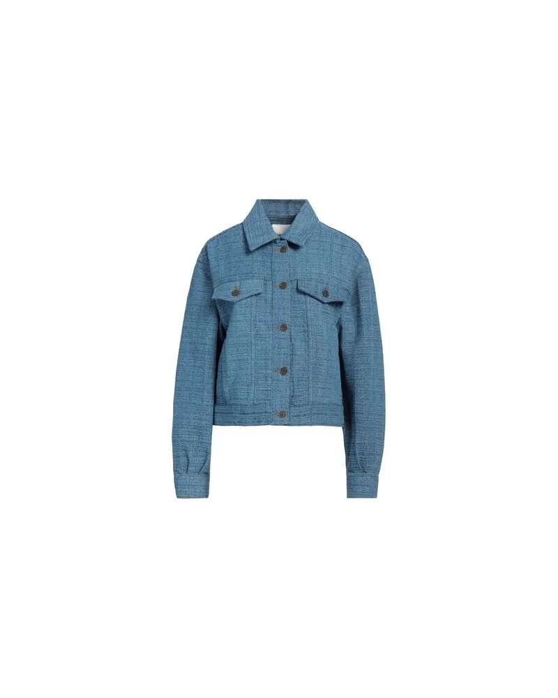 Sandro JACKEN & MÄNTEL - Jeansjacken/Mäntelauf YOOX.COM Blau