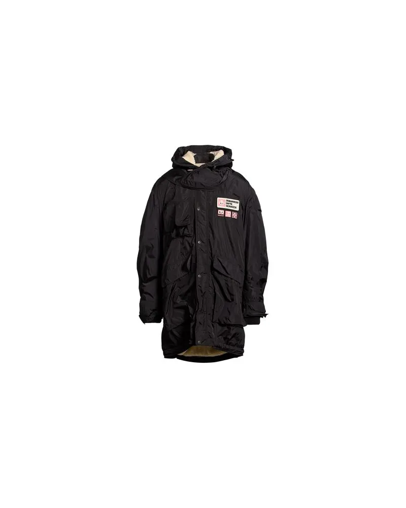 Dsquared2 JACKEN & MÄNTEL - Mäntelauf YOOX.COM Schwarz
