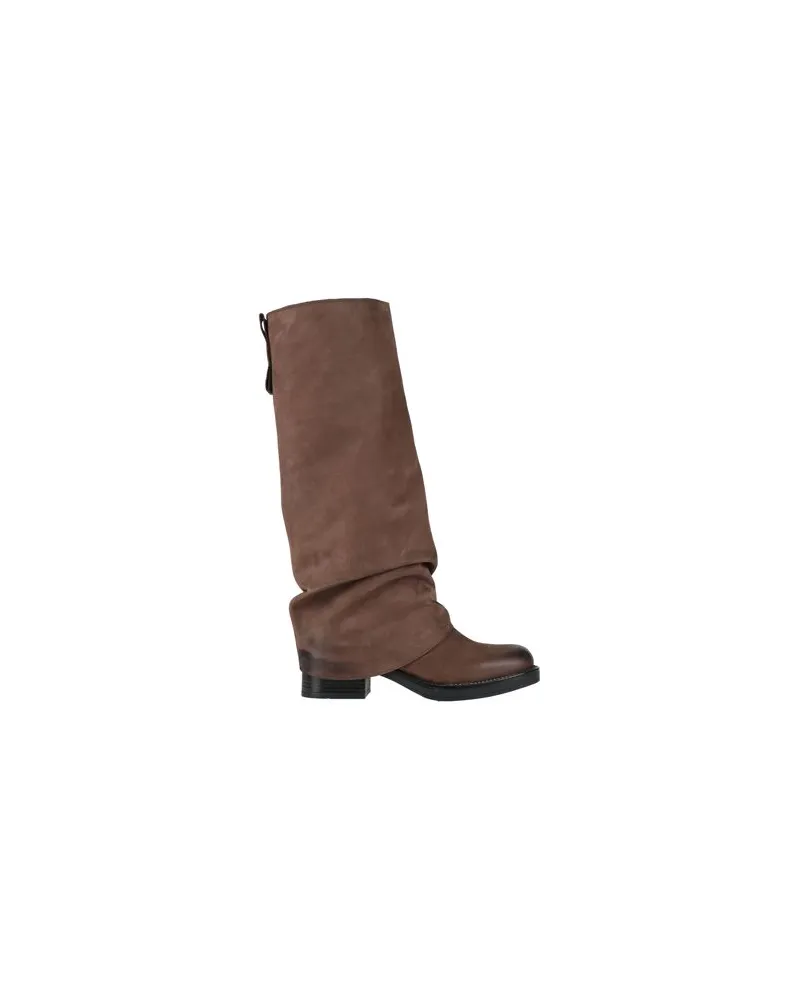 NOA A. SCHUHE - Stiefelauf YOOX.COM Hellbraun
