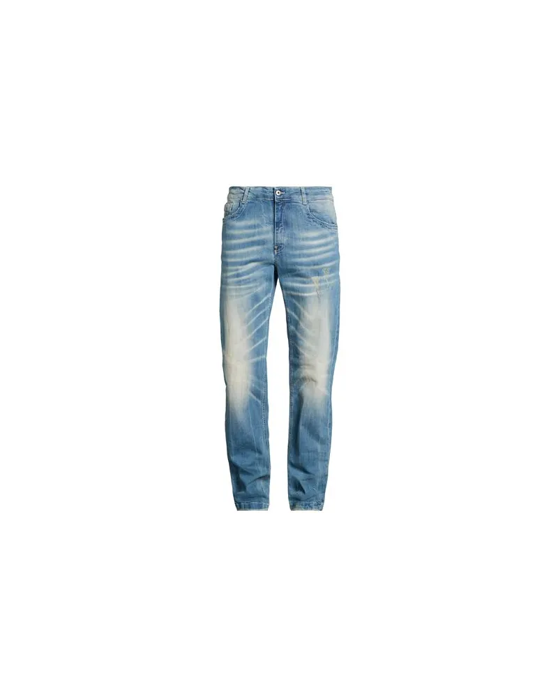 Bikkembergs HOSEN & RÖCKE - Jeanshosenauf YOOX.COM Blau